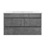 Cefito Vanity Unit 915mm with Basin Grey - Image 5