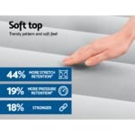 Bestway Air Mattress Queen Inflatable Bed 61cm Airbed Blue - Image 6