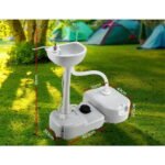 Weisshorn Camping Basin Portable Hand Wash Sink Stand 43L Capacity - Image 6