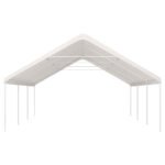 Instahut Carports 6x6m Carport Kits Steel Shelter Gazebo Canopy Garage Portable Garden Shed - Image 4
