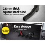 Giantz 4 Bicycle Bike Carrier Rack Car 2" Hitch Mount Foldable Black,Giantz 4 Bicycle Bike Carrier Rack Car 2" Hitch Mount Foldable Black - Image 6