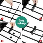 Giantz Universal Car Roof Rack Basket Luggage Vehicle Cargo Carrier 111cm Black - Image 6