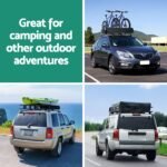 Giantz Universal Car Roof Rack Basket Luggage Vehicle Cargo Carrier 160cm Black - Image 5