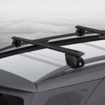 Universal Car Roof Racks Pod Aluminium Cross Bars Upgraded Holder 126cm Black - Image 7