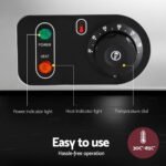 Devanti Commercial Food Warmer Bain Marie 4 Electric Buffet Pans - Image 3