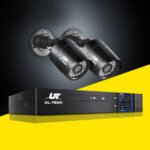 UL-tech CCTV Security System 4CH DVR 2 Cameras 1080p - Image 8