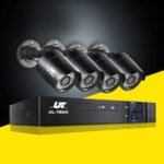UL-tech CCTV Security System 4CH DVR 4 Cameras 1080p - Image 8
