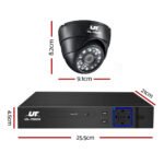 UL-tech CCTV Security System 8CH DVR 4 Cameras 1TB Hard Drive - Image 2