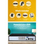 UL-tech CCTV Security System 8CH DVR 4 Cameras 2TB Hard Drive - Image 4