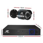 UL-tech CCTV Security System 8CH DVR 8 Cameras 2TB Hard Drive - Image 2