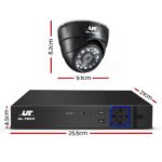 UL-tech CCTV Security System 8CH DVR 8 Cameras 2TB Hard Drive - Image 2