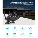 UL-tech Wireless CCTV 3MP 2 Cameras Bullet - Image 3