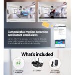 UL-tech Wireless CCTV 3MP 2 Cameras Bullet - Image 6