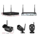 UL-tech Wireless CCTV Security System 8CH NVR 3MP 4 Bullet Cameras - Image 2