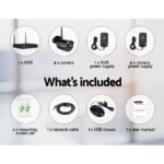 UL-tech Wireless CCTV Security System 8CH NVR 3MP 4 Bullet Cameras - Image 4