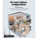 UL-tech Wireless CCTV Security System 8CH NVR 3MP 4 Bullet Cameras - Image 5