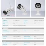 UL-tech Wireless CCTV Security System 8CH NVR 3MP 4 Square Cameras 1TB - Image 6