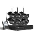 UL-tech Wireless CCTV Security System 8CH NVR 3MP 6 Bullet Cameras
