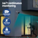 UL-tech 3MP Wireless CCTV 8CH 8 Square Camera - Image 5