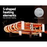 Devanti 20L Electric Commercial Deep Fryer Double Baskets Oil Taps 6000W - Image 4