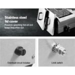 Devanti 20L Electric Commercial Deep Fryer Double Baskets Oil Taps 6000W - Image 6