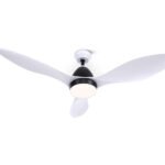 Devanti 48'' Ceiling Fan DC Motor w/Light w/Remote - White - Image 8