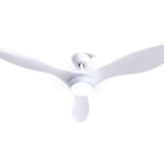 Devanti 52'' Ceiling Fan DC Motor w/Light w/Remote - White - Image 8
