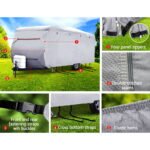 Weisshorn 18-20ft Caravan Cover Campervan 4 Layer UV Water Resistant - Image 5