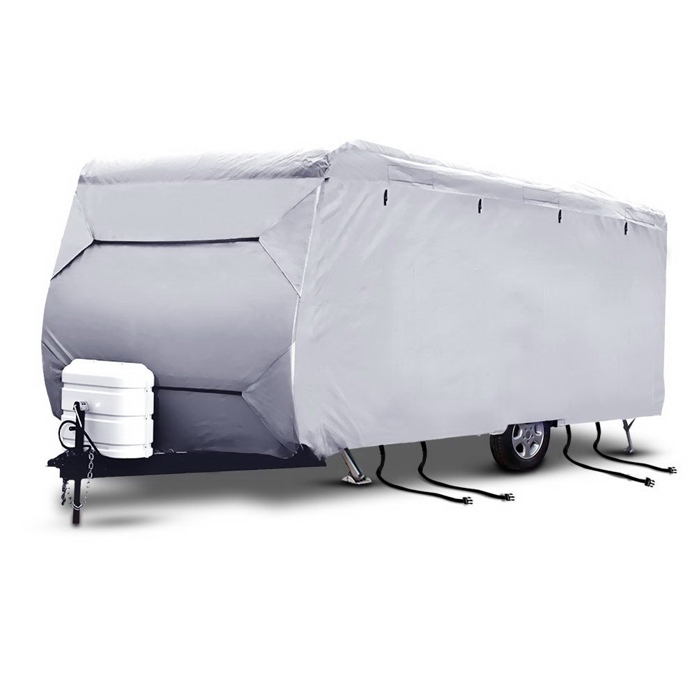 COVER-CV-DCS-XS-00.jpg Weisshorn 14-16ft Caravan Cover Campervan 4 Layer UV Water Resistant - Image 1