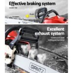 Giantz Chainsaw Petrol 45CC 18" Bar Commercial E-Start Pruning Chain Saw - Image 8