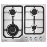 Devanti Gas Cooktop 60cm 4 Burner Silvir - Image 7