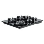 Devanti Gas Cooktop 60cm Stove Hob Black - Image 3