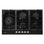 Devanti Gas Cooktop 90cm 5 Burner Black - Image 8