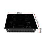 Devanti Induction Cooktop 30cm Electric Cooker - Image 2