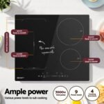 Devanti Induction Cooktop 60cm Electric Cooker - Image 4