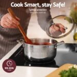 Devanti Induction Cooktop 60cm Electric Cooker - Image 9