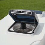 Weisshorn Caravan Air Vent Roof Hatch 12V Shower Fan Reversible Airlfow Rainy Use Camper - Image 8