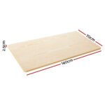 Artiss Standing Desk Top White Oak 140CM - Image 2