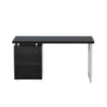 Artiss Computer Desk Drawer Black 140CM - Image 3