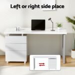 Artiss Computer Desk Executive Office Chairs Sets White - Image 4