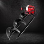 Giantz 63CC Post Hole Digger 300mm Petrol Drill Extension Auger Bits