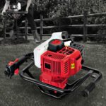 Giantz 65CC Post Hole Digger Motor Only Petrol Engine Red