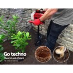 Giantz 65CC Post Hole Digger Motor Only Petrol Engine Red - Image 3