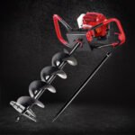 Giantz 65CC Post Hole Digger 200mm Petrol Drill Extension Bits Auger - Image 8