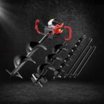 Giantz 65CC Post Hole Digger Petrol Motor Drill Extension Auger Bits Kits - Image 7