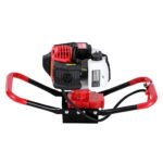 Giantz 65CC Post Hole Digger Motor Only Petrol Engine Red - Image 4
