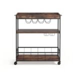 Artiss Kitchen Island Rolling Serving Cart - Image 4