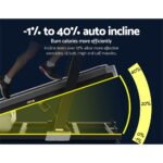 Everfit Treadmill Electric Incline Trainer Professional Home Gym Fitness Machine - Image 4