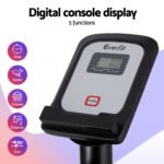 Everfit Under Desk Exercise Bike Magnetic Resistance Cardio workouts 120kg Capacity - Image 5