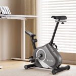 Everfit Under Desk Exercise Bike Magnetic Resistance Cardio workouts 120kg Capacity - Image 7